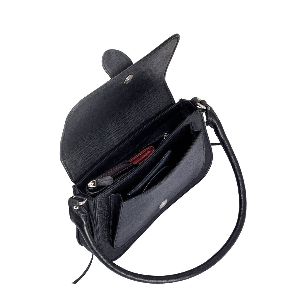 The Jenny - Genuine Leather Sling Bag - Zebra - VILL OKSE