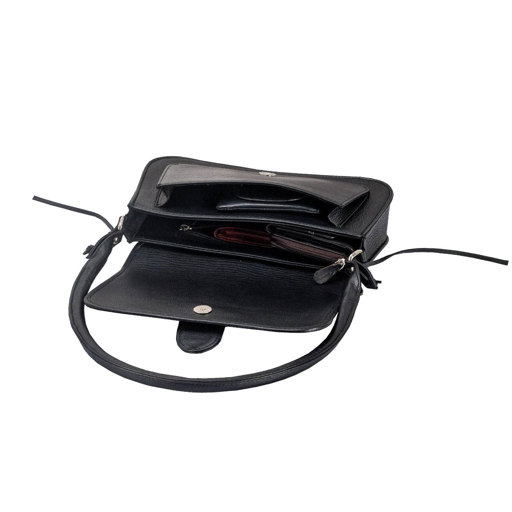 The Jenny - Genuine Leather Sling Bag - Zebra - VILL OKSE