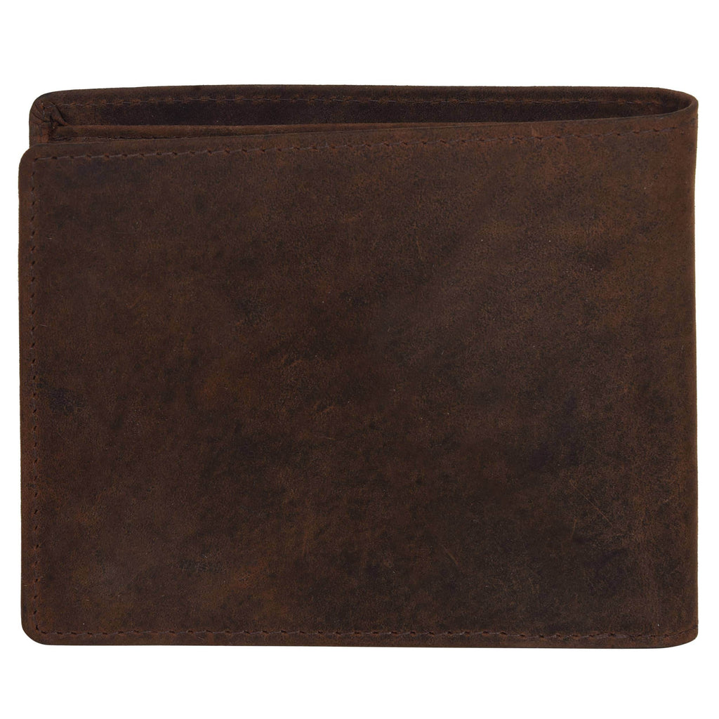 The Royal - RFID Protected Leather Wallet - Oak Brown Hunter - VILL OKSE
